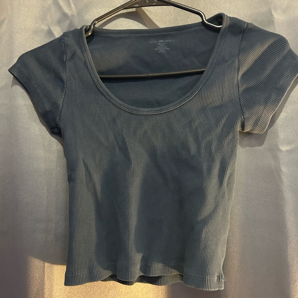 Brandy Melville Wallace Navy blue Top
